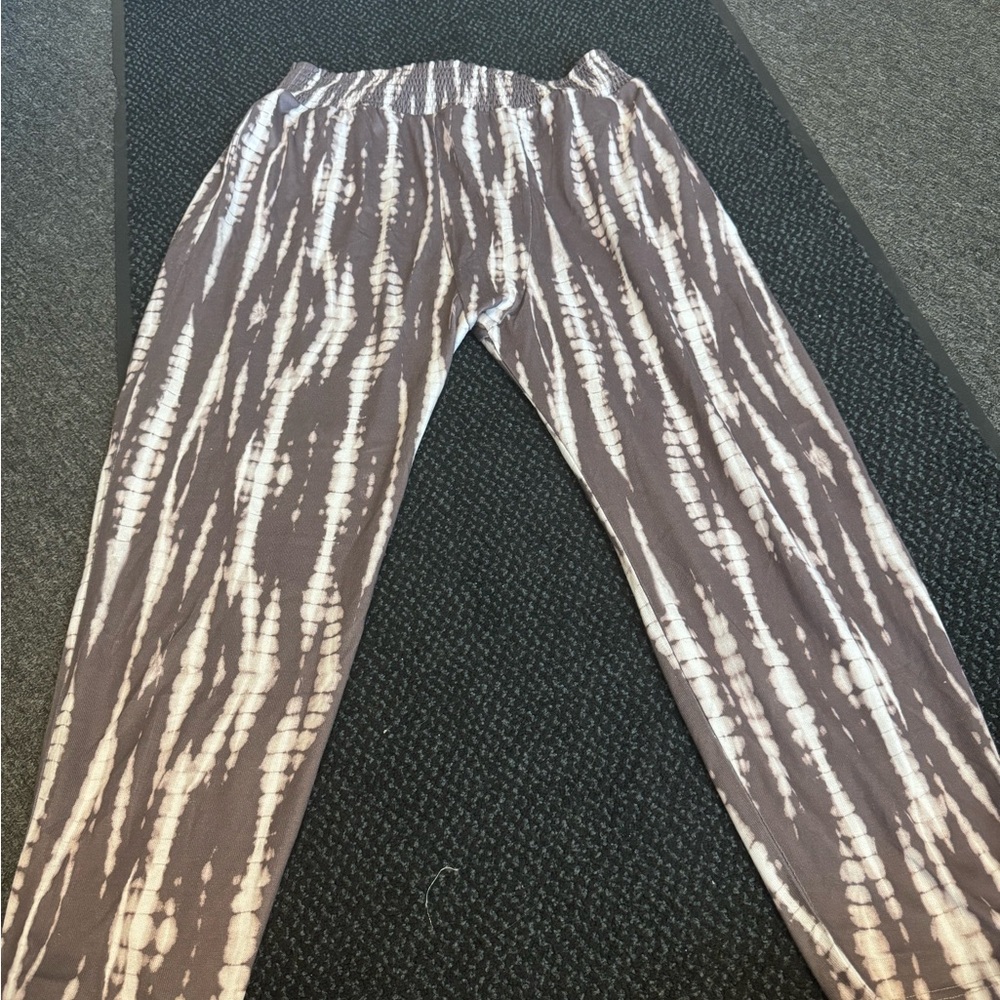 Tie Dye palazzo pants 3X